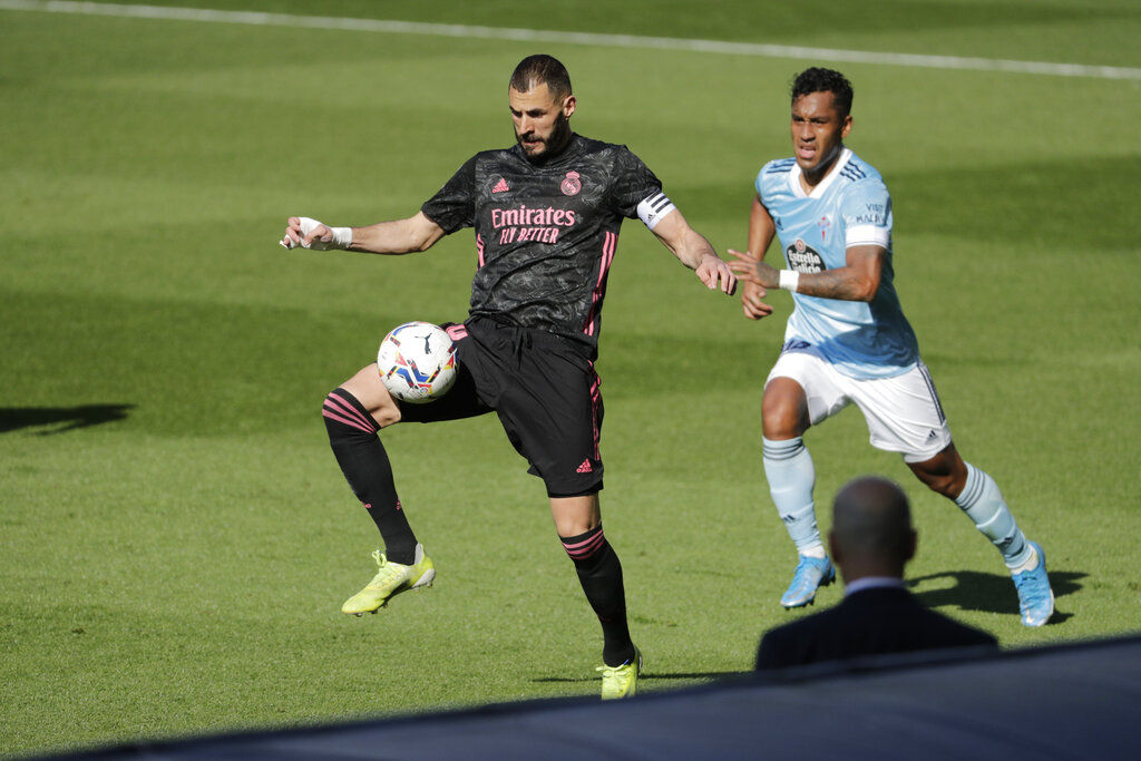 Karim Benzema lidera un trabajado triunfo del Real Madrid ante el Celta