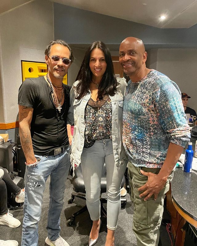 Mayre Martínez habla de la experiencia que fue compartir con Marc Anthony en su estudio musical