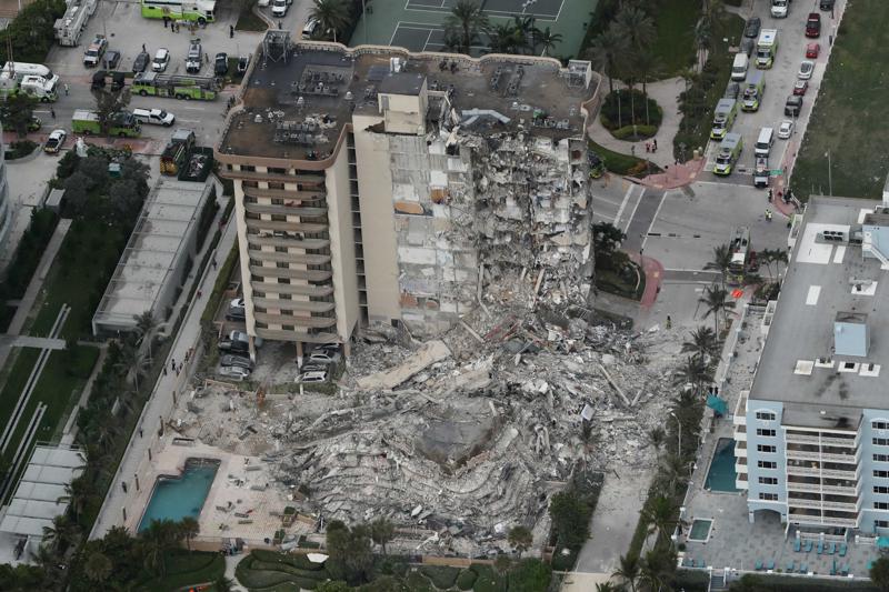 Muertes por derrumbe de edifico en Miami-Dade ascendieron a nueve