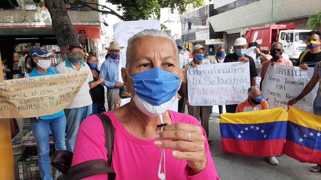 Lara | Habitantes protestan tras 25 días sin servicio eléctrico en Chirgua