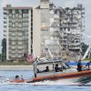 Restos de edificio caído en Miami podrían ser derribados