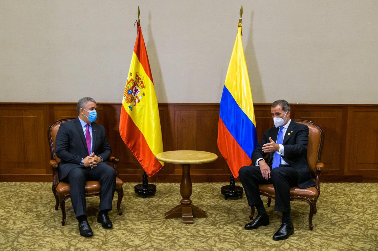 Iván Duque se reunió con el rey Felipe VI trató la situación en Venezuela