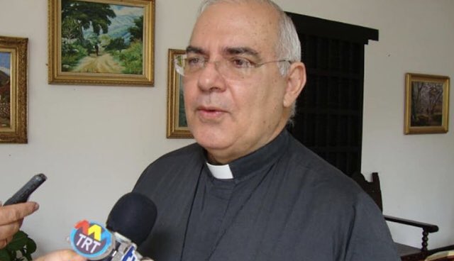 Monseñor Mario Moronta es positivo a la covid-19