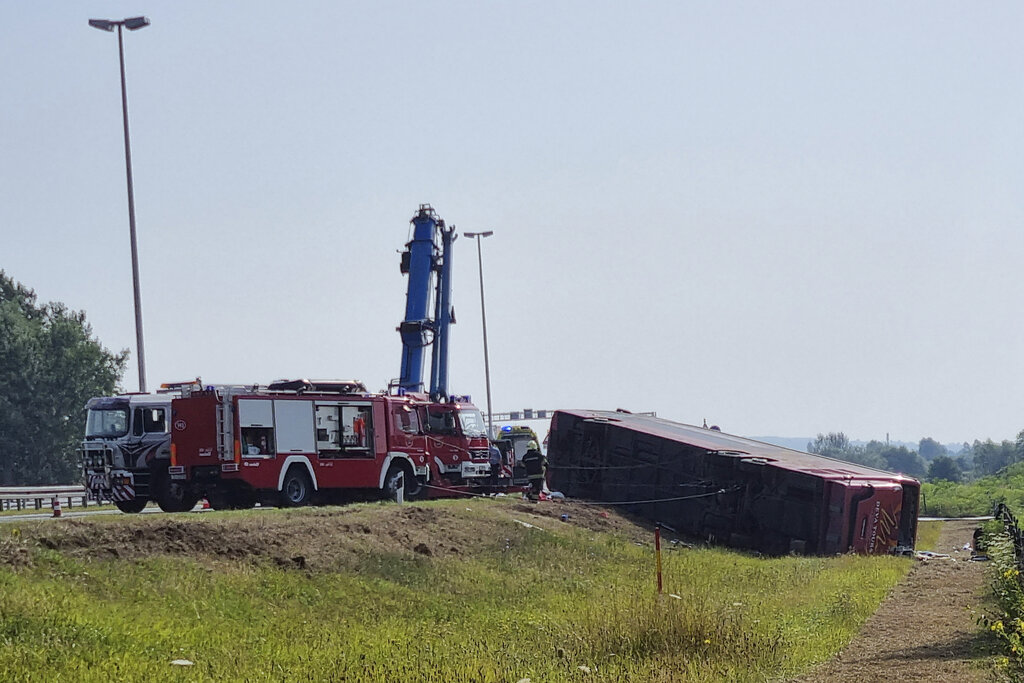 Accidente de transito en Croacia dejó 10 muertos y 45 heridos