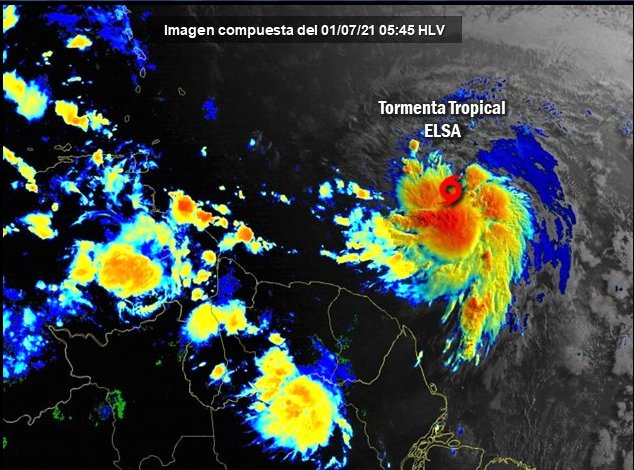 Inameh alerta sobre formación de tormenta tropical Elsa