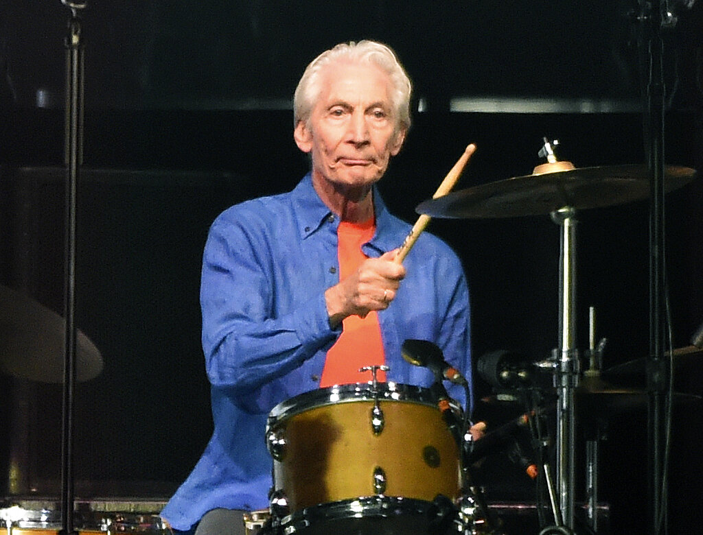 Los Rolling Stones homenajearon a su difunto baterista, Charlie Watts