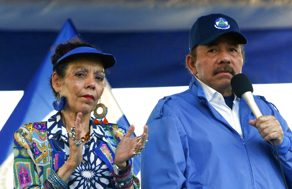 UE sancionó a la primera dama y vicepresidenta de Nicaragua