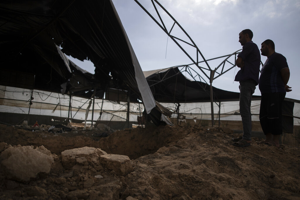 Aviación israelí atacó objetivos en la Franja de Gaza