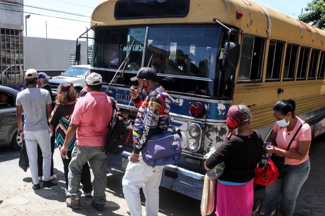 Tarifa de transporte público aumentó a 1,50 hacia el oeste de Barquisimeto