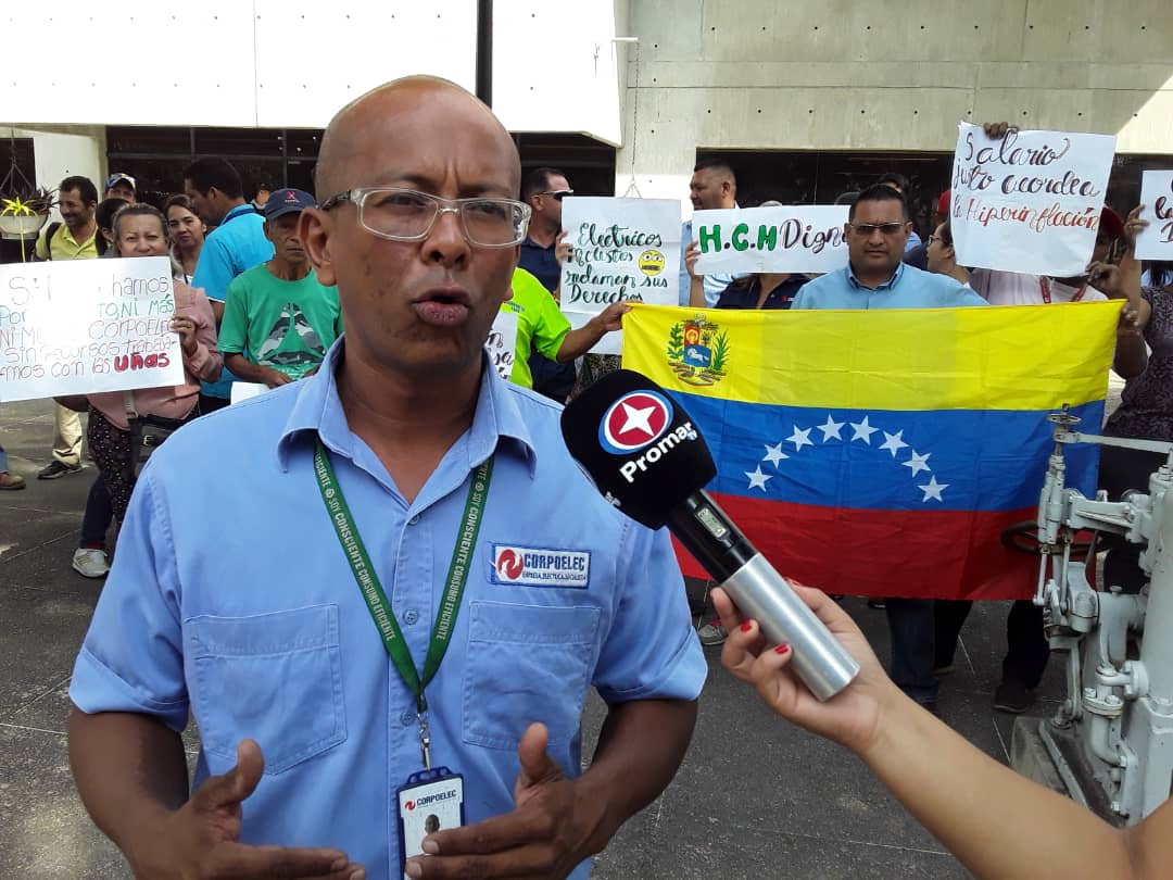 Alberto Perozo: los trabajadores continuamos firmes en demanda de salarios dignos