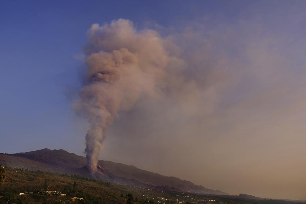 250.000 toneladas de dióxido de azufre ha emitido el volcán de La Palma