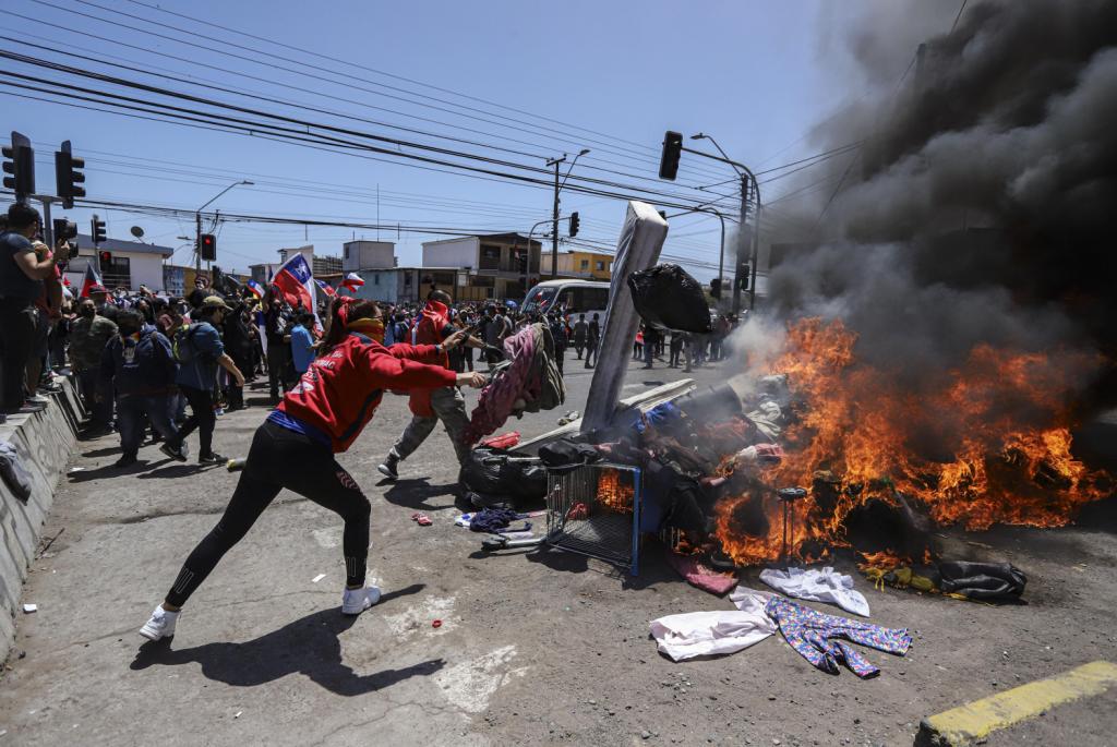 En Santiago de Chile salen a las calles en apoyo a derechos de los migrantes