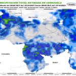 Inameh prevé que continúen las lluvias en el país