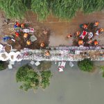 120.000 evacuados por inundaciones en China