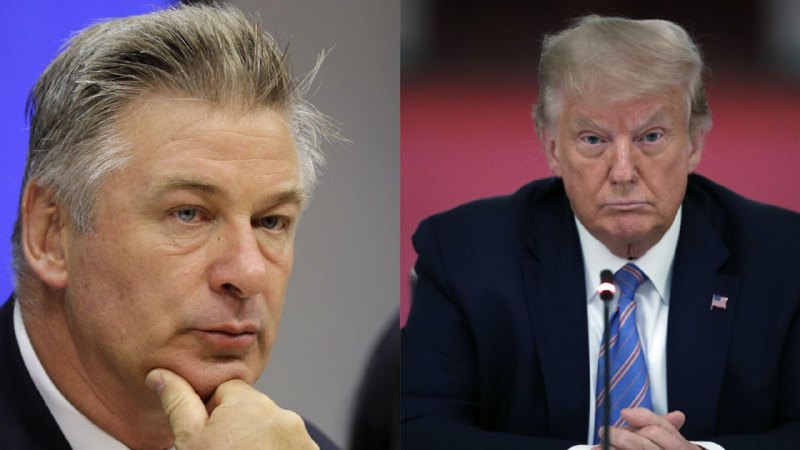 Trump acusó a Alec Baldwin de haber disparado intencionalmente contra Halyna Hutchins