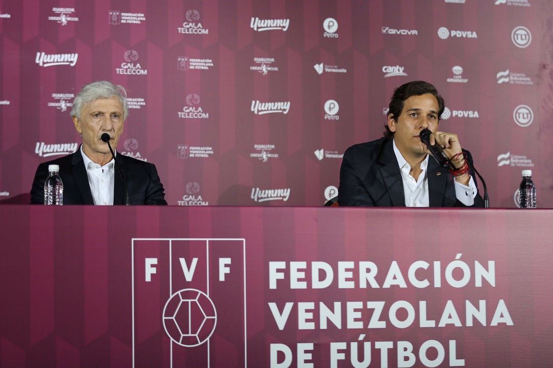 Pekerman y Jorge Giménez exponen los proyectos con la selección Vinotinto