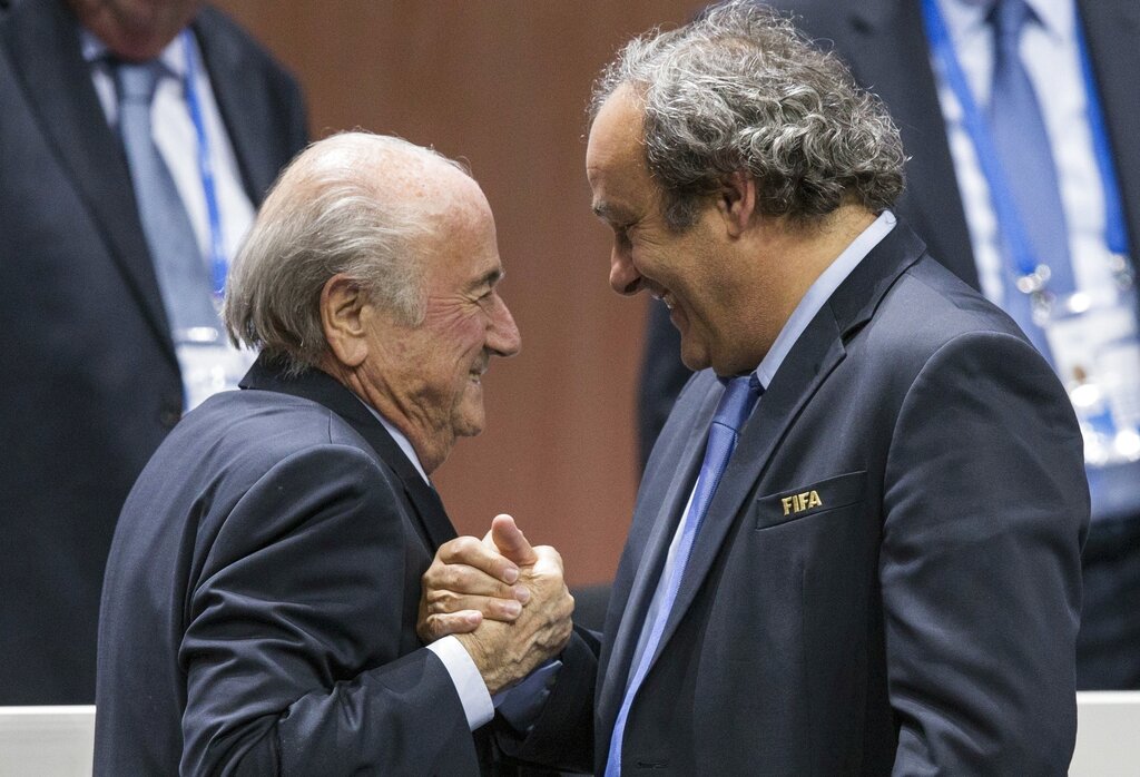 FIFA BLATTER PLATINI