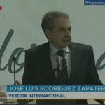 Zapatero: proceso electoral en Venezuela traerá mejoras de la economía e institucionalización aceptada