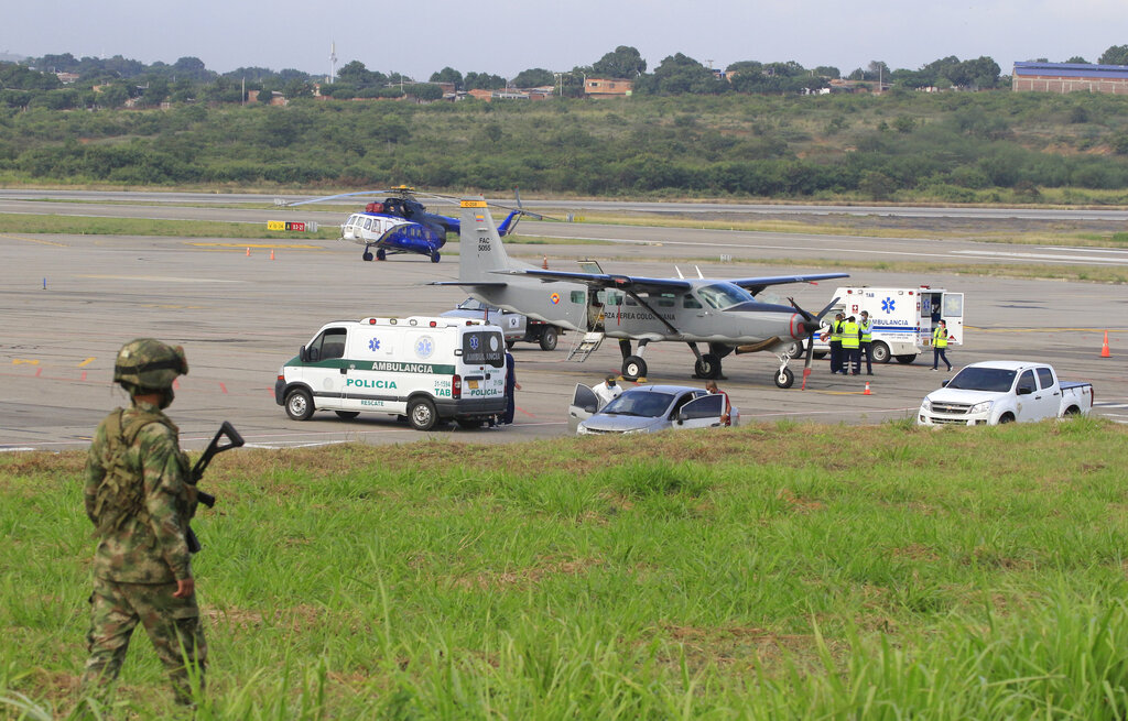 Aeropuerto de cíucuta colombia Foto: AP