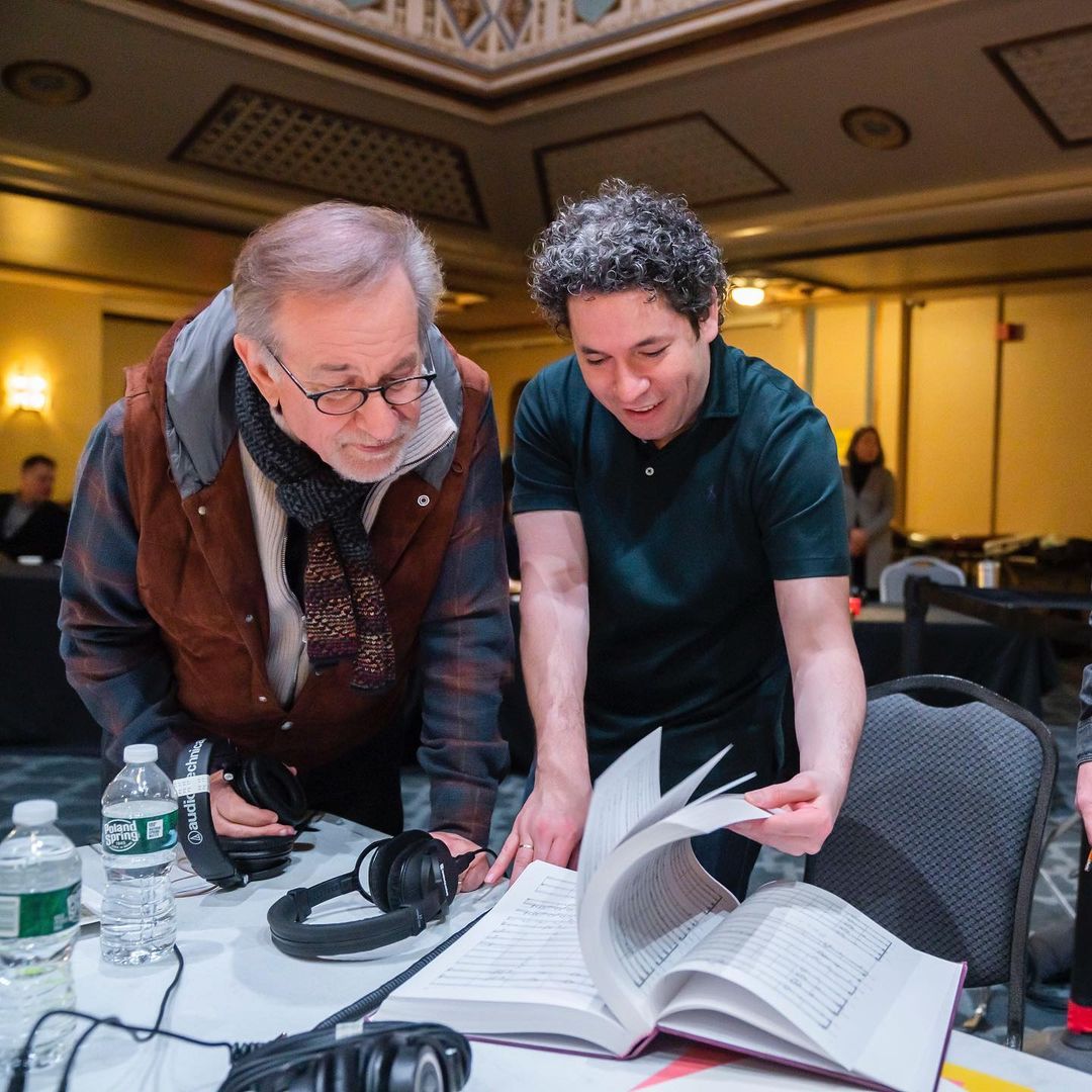 Gustavo Dudamel: no puedo describir el inmenso honor de trabajar con Steven Spielberg