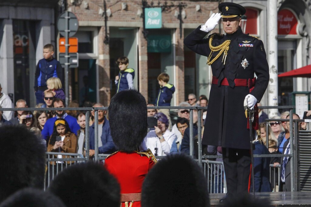 El príncipe Andrés, duque de York Foto: AP