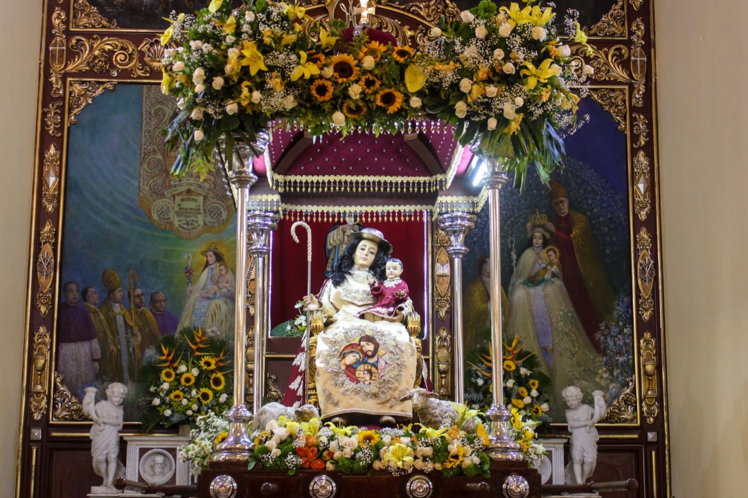 Imagen de la Divina Pastora visita la Zona Pastoral Sagrado Corazón de Jesús