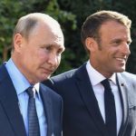 Putin y Macron Foto: AP