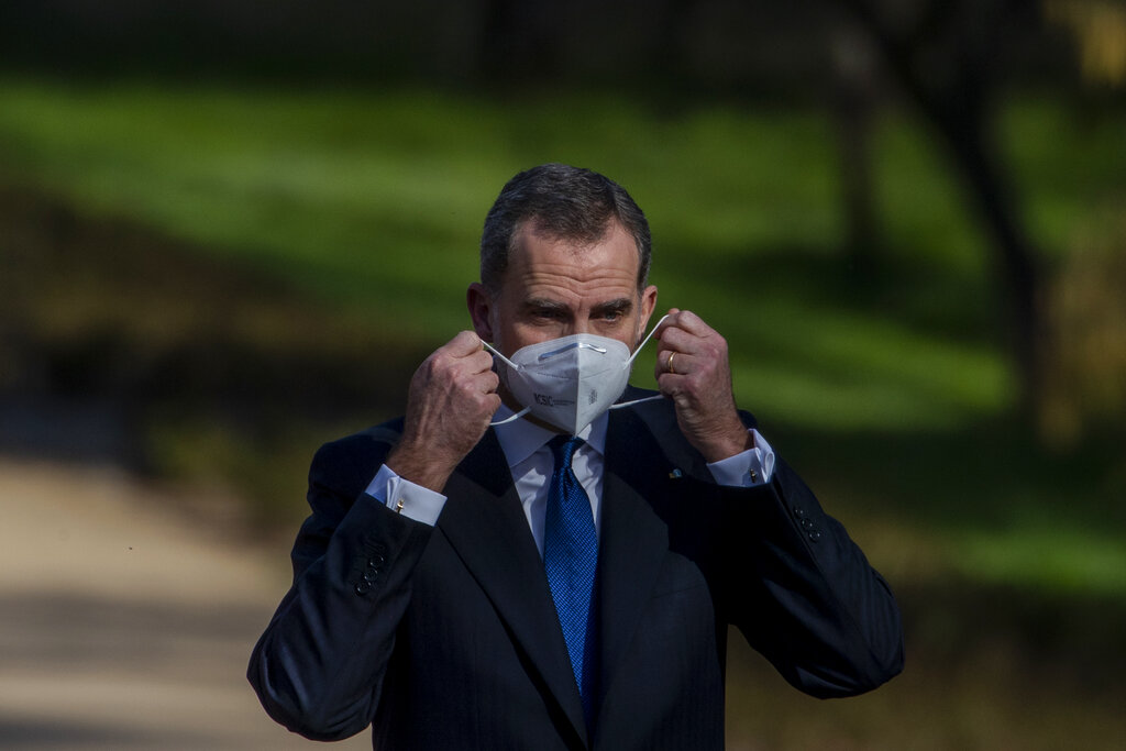 El rey de España Foto: AP