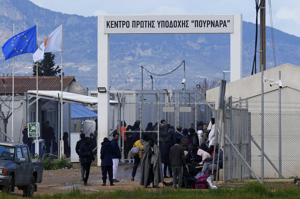CHIPRE MIGRANTES Foto: AP