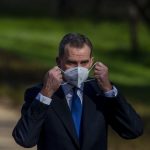 Virus Outbreak Spain's King