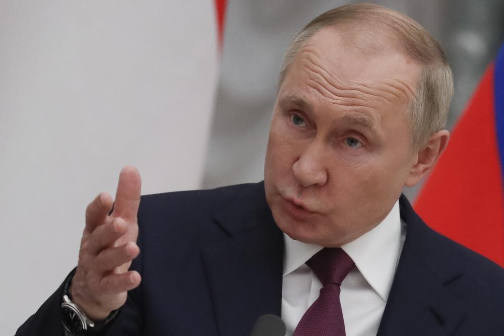 Putin propone enviar una delegación a Minsk para negociar con Ucrania