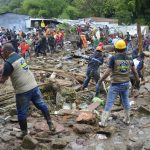 Al menos 14 muertos por deslizamiento de tierra en Colombia