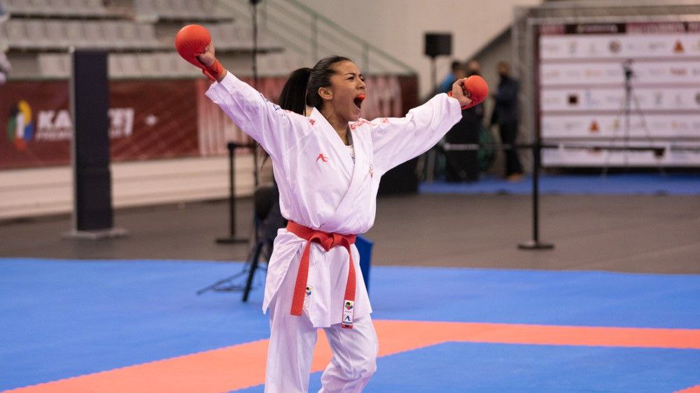 Venezolana Yorgelis Salazar, ganó medalla de oro en la Premier League de Karate