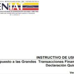 instructivo IGTF