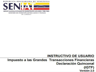 instructivo IGTF