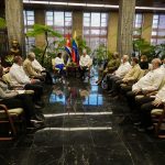 Delcy Rodríguez y Miguel Díaz-Canel se reunieron en La Habana este 12-Abr