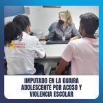 MP imputó a otro adolescente por acoso y violencia escolar