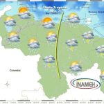 Prevén lluvias en gran parte del país por desplazamiento de la Oda Tropical N° 2