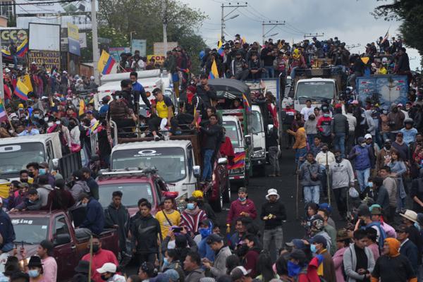 Ecuador: paro causa pérdidas por 135 millones de dólares