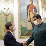 Maduro sostuvo encuentro con el embajador de China en Venezuela