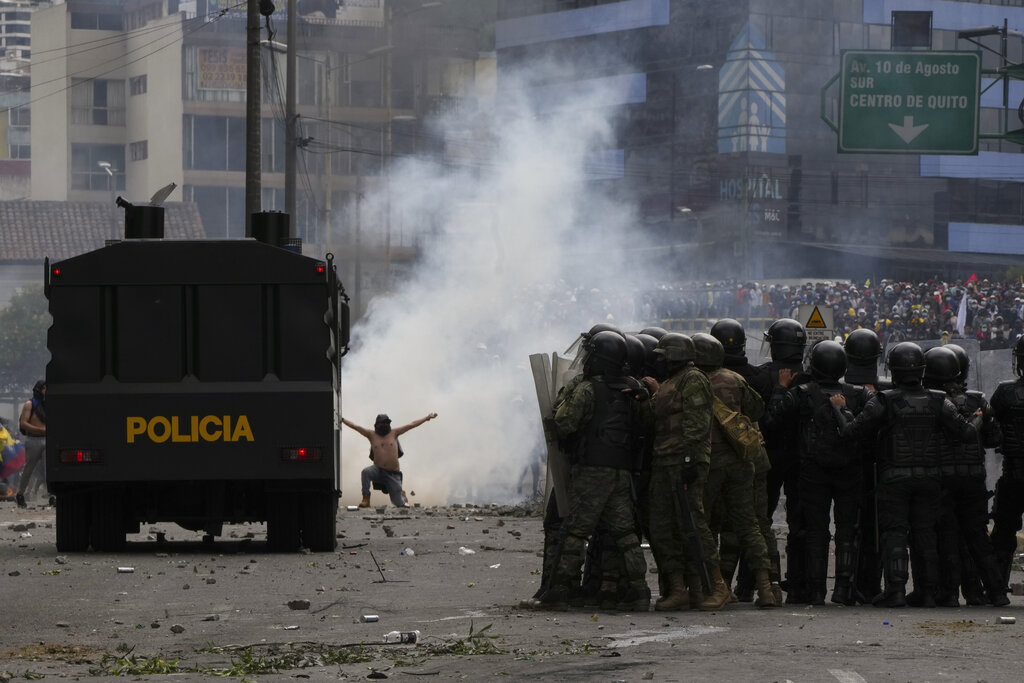 Gobierno ecuatoriano no acepta condiciones de indígenas