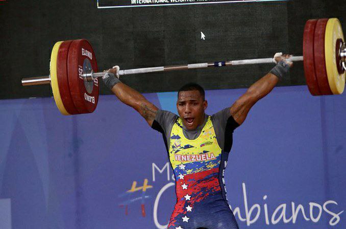 Las pesas venezolanas cierran su segundo día en Valledupar 2022, con par de doradas y una de bronce