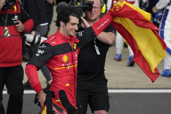 Carlos Sainz logra su primer triunfo de la F1 en Silverstone