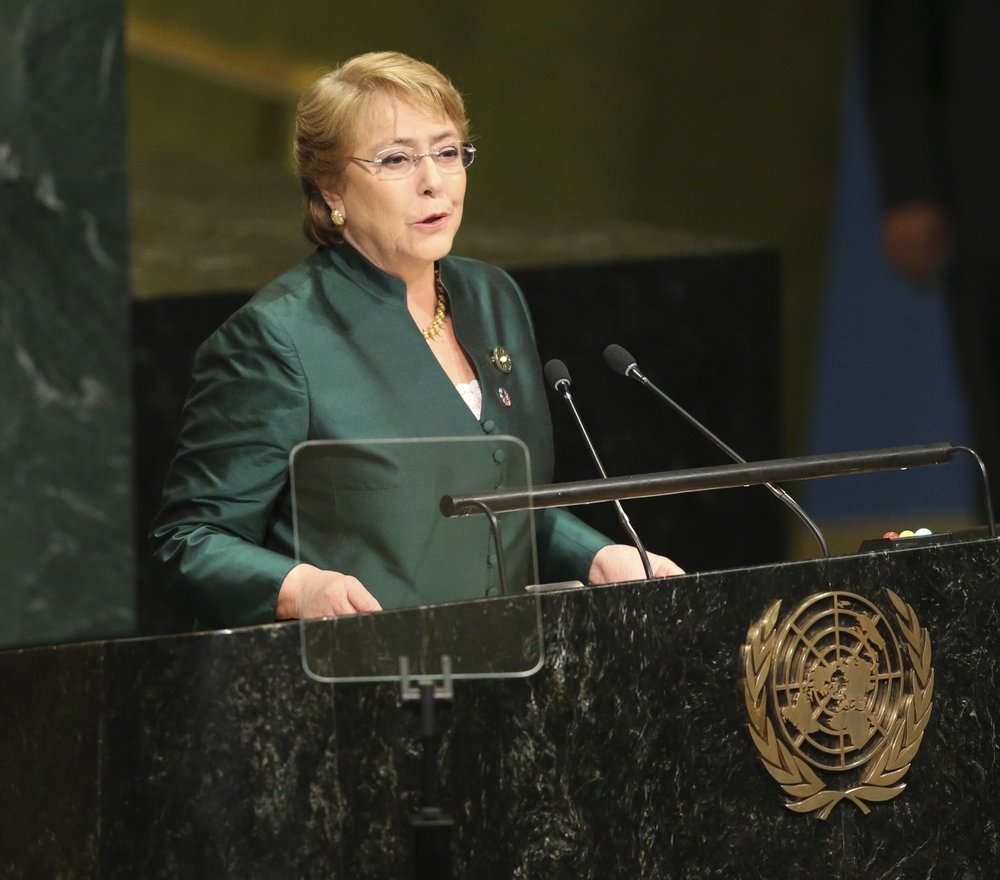 Michelle Bachelet se despide de la ONU pidiendo mayores esfuerzos para evitar una fractura global