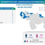 Venezuela reportó 29 casos de Covid-19 en la última jornada