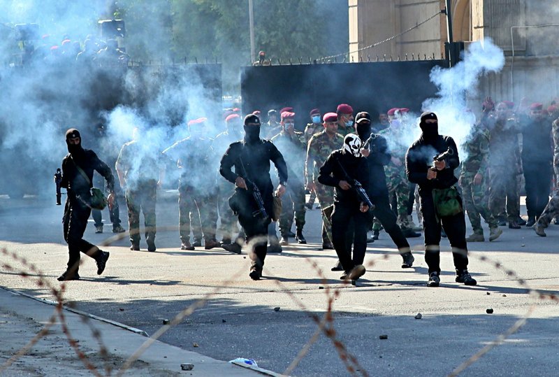 Asciende a 35 los fallecimientos por disturbios en Bagdad