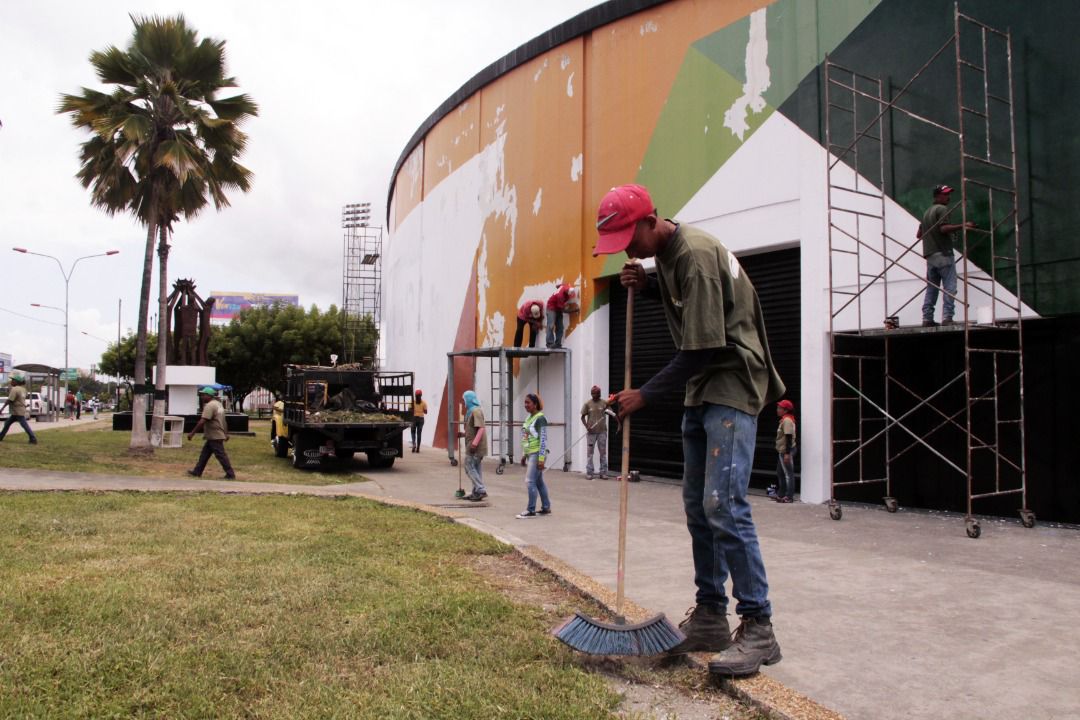 Gobernación prepara instalaciones del Domo Bolivariano para recibir a la Selección Nacional de Baloncesto