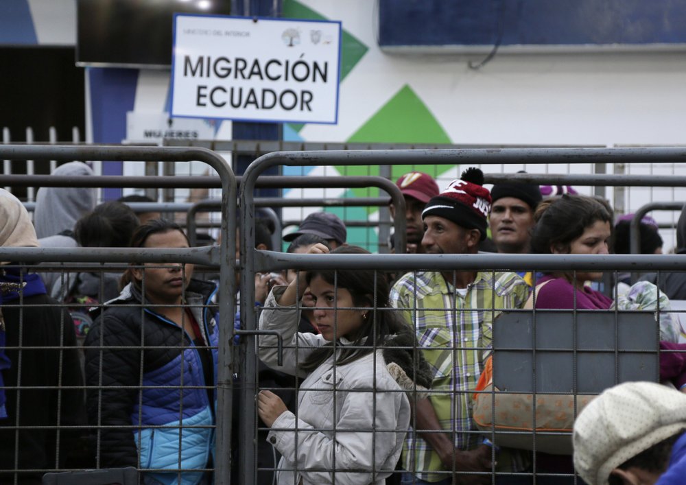 Unos 96.000 venezolanos se podrían beneficiar de la amnistía migratoria en Ecuador