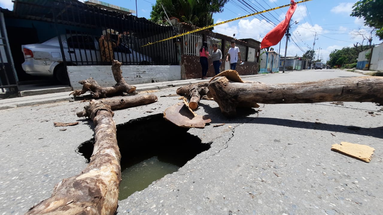 En el sector 7 de la urbanización La Ruezga Sur, viven entre aguas cloacales y olores nauseabundos