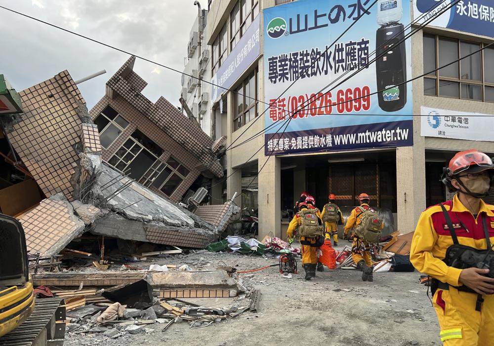 Réplicas vuelven a sacudir a Taiwán tras fuerte terremoto